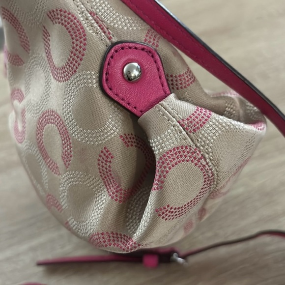 Coach Crossbody Ashley Dotted Op Purse - Picture 6 of 9